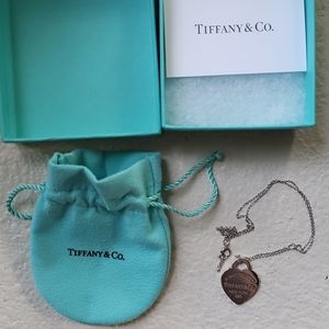 "Return to Tiffany" Heart Tag Pendant